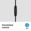 Sennheiser HD 400S Closed Back, Around Ear Headphone with One-Button Smart Remote on Detachable Cable