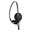 Koss KPH40 Utility On-Ear Headphones, Detachable Interchangeable Cord System, Ultra Lightweight Design (Stealth Black)