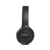 JBL Tune 510BT: Wireless On-Ear Headphones with Purebass Sound - Black