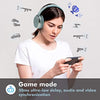 Srhythm NC25 Wireless Headphones Bluetooth 5.3,Lightweight Noise Cancelling Headset Over-Ear with Low Latency,Game Mode