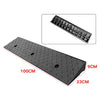 black6/7/8/9/10 cm Height Heavy Duty Kerb Ramps Rubber Curb Ramps Portable Threshold Ramp for Cars Wheelchair Motorcycle Bicycle Scooter Stroller(Size:100x23x9cm)