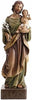 Saint Joseph and Child Val Gardena Statue