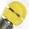 Performance Plus SM58 Style Gold Mesh OEM Replacement Microphone Grille (MB58-G)