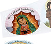 Mini Saints Easter Sticker Assortment for Church and Sunday School, He is Risen, 100 Count