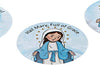 Mini Saints Easter Sticker Assortment for Church and Sunday School, He is Risen, 100 Count