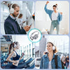 Siindoo JH-ANC805B Active Noise Canceling (ANC) Headphones, Over Ear Wireless Bluetooth Headphones with Microphone, Bluetooth 5.1HiFi Stereo Headset Deep Bass for PC TV, for Home, Work, Travel