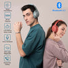 Srhythm NC25 Wireless Headphones Bluetooth 5.3,Lightweight Noise Cancelling Headset Over-Ear with Low Latency,Game Mode