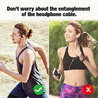PSIER Bluetooth Headphones, Wireless Headphones Bluetooth 5.3 Wireless Earbuds 15H Playtime IPX7 Waterproof in Ear Earphones Clear Calls with Mic Sound Isolation Headsets for Running, Sports, Workout