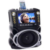 Karaoke USA Karaoke System - Portable, Black (GF844)
