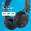 JLab Studio Bluetooth Wireless On-Ear Headphones | 30+ Hour Bluetooth 5 Playtime | EQ3 Sound | Ultra-Plush Faux Leather & Cloud Foam Cushions | Track and Volume Controls | Black