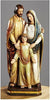 12" Val Gardena Holy Family Statue