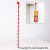 50 Case RED 42" Length with 15 Clips Metal Single Strip ScanTag Displaying Label Scan Hook Clip Strip Display Rack – Made in USA | Metal Clip Display Strip for Snacks | Retail Rack for Chips, Candy, & Snacks & Potato Chip Display Rack