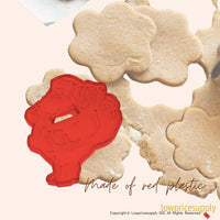 50 Pack Vintage Style Santa With Pack Cookie Cutter, Christmas Cookie Cutters, Christmas Baking Supplies