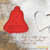50 Pack Vintage Style Church Bell Cookie Cutter, Christmas Cookie Cutters, Christmas Baking Supplies
