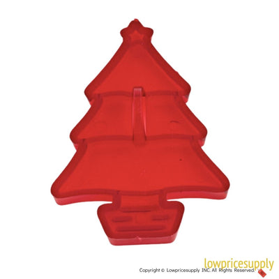 50 Pack Vintage Style Spruce Tree Cookie Cutter, Christmas Cookie Cutters, Christmas Baking Supplies