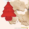 50 Pack Vintage Style Spruce Tree Cookie Cutter, Christmas Cookie Cutters, Christmas Baking Supplies