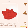 50 Pack Vintage Style Christmas Bells Cookie Cutter, Christmas Cookie Cutters, Christmas Baking Supplies