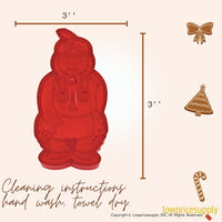 50 Pack Vintage Style Minnehaha Cookie Cutter, Christmas Cookie Cutters, Christmas Baking Supplies