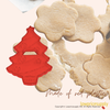 50 Pack Vintage Style Christmas Tree Cookie Cutter, Christmas Cookie Cutters, Christmas Baking Supplies