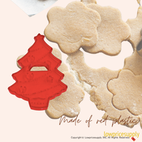 50 Pack Vintage Style Christmas Tree Cookie Cutter, Christmas Cookie Cutters, Christmas Baking Supplies