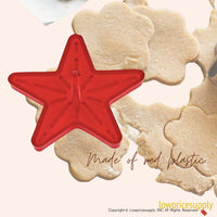 50 Pack Vintage Style Star Bright Cookie Cutter, Christmas Cookie Cutters, Christmas Baking Supplies