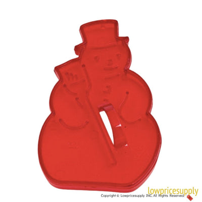 50 Pack Vintage Style Snowman Cookie Cutter, Christmas Cookie Cutters, Christmas Baking Supplies