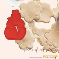 50 Pack Vintage Style Snowman Cookie Cutter, Christmas Cookie Cutters, Christmas Baking Supplies