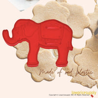 50 Pack Vintage Style Circus Elephant Cookie Cutter, Christmas Cookie Cutters, Christmas Baking Supplies