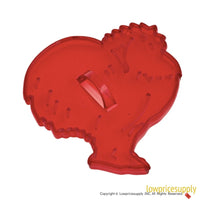 50 Pack Vintage Style Rooster Cookie Cutter, Christmas Cookie Cutters, Christmas Baking Supplies