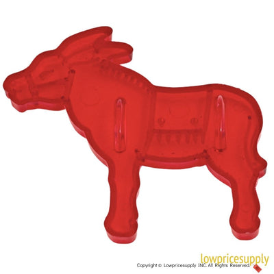 50 Pack Vintage Style Circus Burro Cookie Cutter, Christmas Cookie Cutters, Christmas Baking Supplies