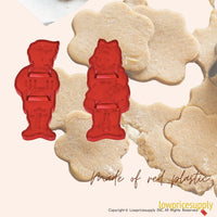 50 Pack Vintage Style Jack & Jill Cookie Cutter, Christmas Cookie Cutters, Christmas Baking Supplies