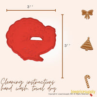 50 Pack Vintage Style Turkey Cookie Cutter, Christmas Cookie Cutters, Christmas Baking Supplies