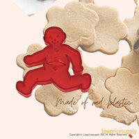 50 Pack Vintage Style Johnny Cake Cookie Cutter, Christmas Cookie Cutters, Christmas Baking Supplies