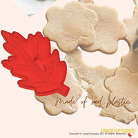 50 Pack Vintage Style Oak Leaf Cookie Cutter, Christmas Cookie Cutters, Christmas Baking Supplies