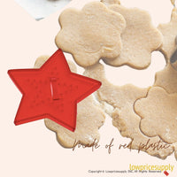 50 Pack Vintage Style Star In Star Cookie Cutter, Christmas Cookie Cutters, Christmas Baking Supplies