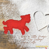 50 Pack Vintage Style Friskie Lamb Cookie Cutter, Christmas Cookie Cutters, Christmas Baking Supplies