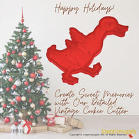 50 Pack Vintage Style Duckling Cookie Cutter, Christmas Cookie Cutters, Christmas Baking Supplies