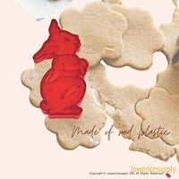 50 Pack Vintage Style Peter Rabbit Cookie Cutter, Christmas Cookie Cutters, Christmas Baking Supplies