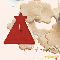 50 Pack Vintage Style Star Of Bethlehem Cookie Cutter, Christmas Cookie Cutters, Christmas Baking Supplies