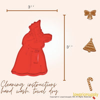 50 Pack Vintage Style Wiseman Cookie Cutter, Christmas Cookie Cutters, Christmas Baking Supplies