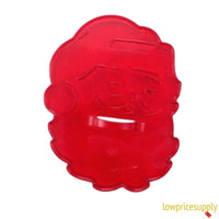 50 Pack Vintage Style Santa Face Cookie Cutter, Christmas Cookie Cutters, Christmas Baking Supplies