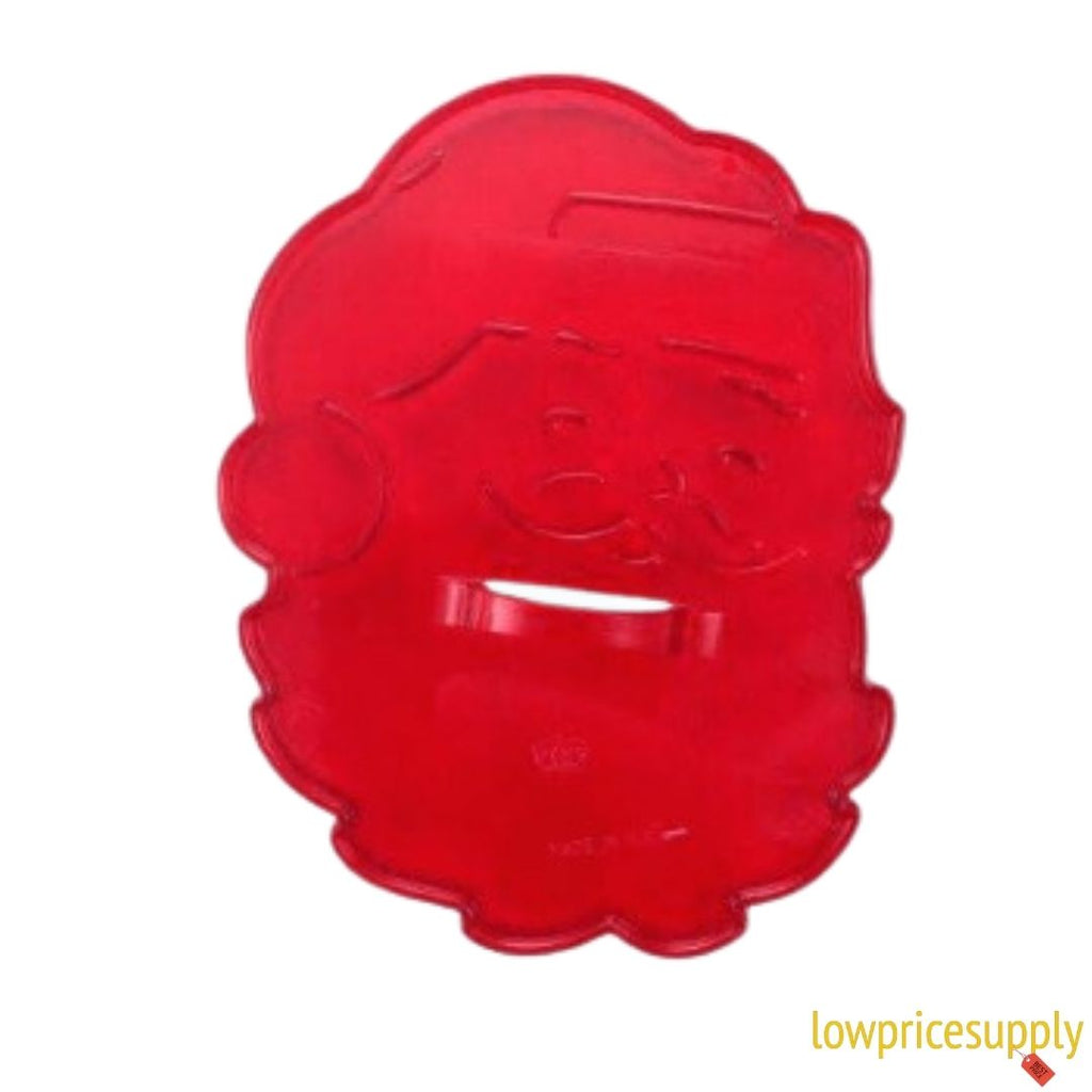 50 Pack Vintage Style Santa Face Cookie Cutter, Christmas Cookie Cutters, Christmas Baking Supplies