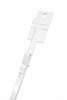 50 Case WHITE 30" Length with 12 Clips Metal Single Strip SLAT WALL OPTION Scan Tag Displaying Label Slatwall Clip Strip Display Rack – Made in USA | POS Hanging Snack Merchandising Rack | Retail Rack for Chips, Candy, & Snacks & Potato Chip Display Rack