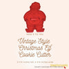 50 Pack Vintage Style Christmas Elf Cookie Cutter, Christmas Cookie Cutters, Christmas Baking Supplies