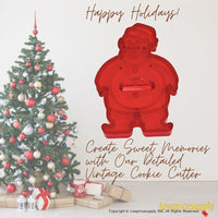 50 Pack Vintage Style Christmas Elf Cookie Cutter, Christmas Cookie Cutters, Christmas Baking Supplies