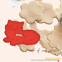 50 Pack Vintage Style Cat Cookie Cutter, Christmas Cookie Cutters, Christmas Baking Supplies