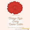 50 Pack Vintage Style Daisy Cookie Cutter, Christmas Cookie Cutters, Christmas Baking Supplies