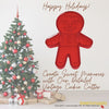 50 Pack Vintage Style Jolly Gingerbread Boy Cookie Cutter, Christmas Cookie Cutters, Christmas Baking Supplies