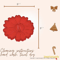 50 Pack Vintage Style Daisy Cookie Cutter, Christmas Cookie Cutters, Christmas Baking Supplies