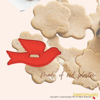 50 Pack Vintage Style Christmas Bird Cookie Cutter, Christmas Cookie Cutters, Christmas Baking Supplies